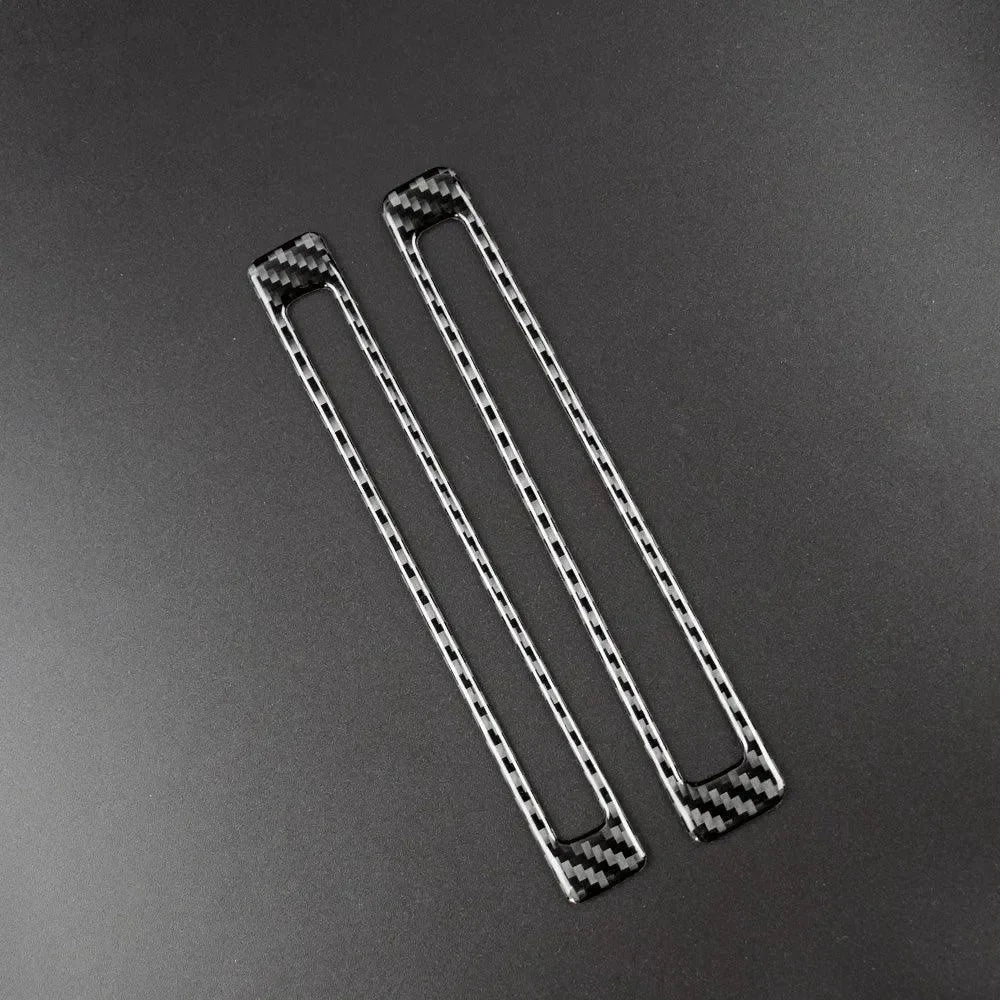 Carbon Fiber Center Console Trim Interior Overlay For Mustang 2010-2014