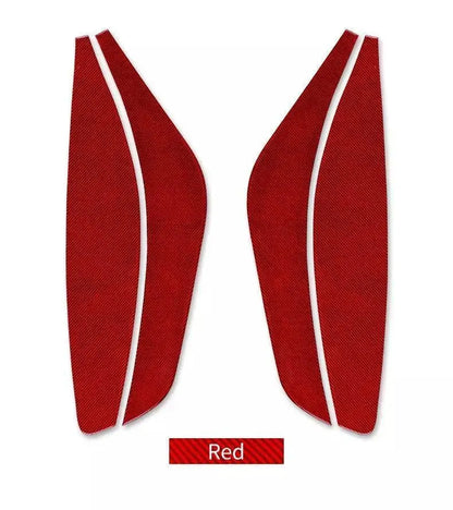 Carbon Fiber Door Trim Overlay for 2010-2015 Chevy Camaro