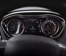 Carbon Fiber Gauge Cluster Trim Cover For 2015-2023 Dodge Challenger
