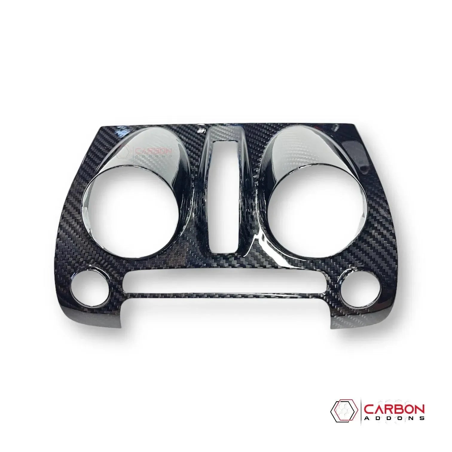 Carbon Fiber Multimedia Radio Trim Cover for 2010-2015 Chevy Camaro