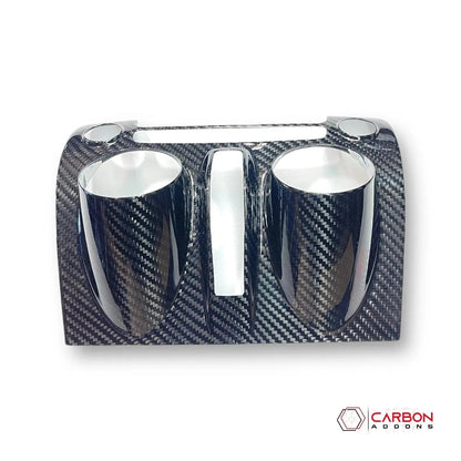 Carbon Fiber Multimedia Radio Trim Cover for 2010-2015 Chevy Camaro