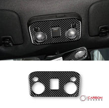 Carbon Fiber Overhead Dome Light Trim Overlay for Mustang 2015-2023