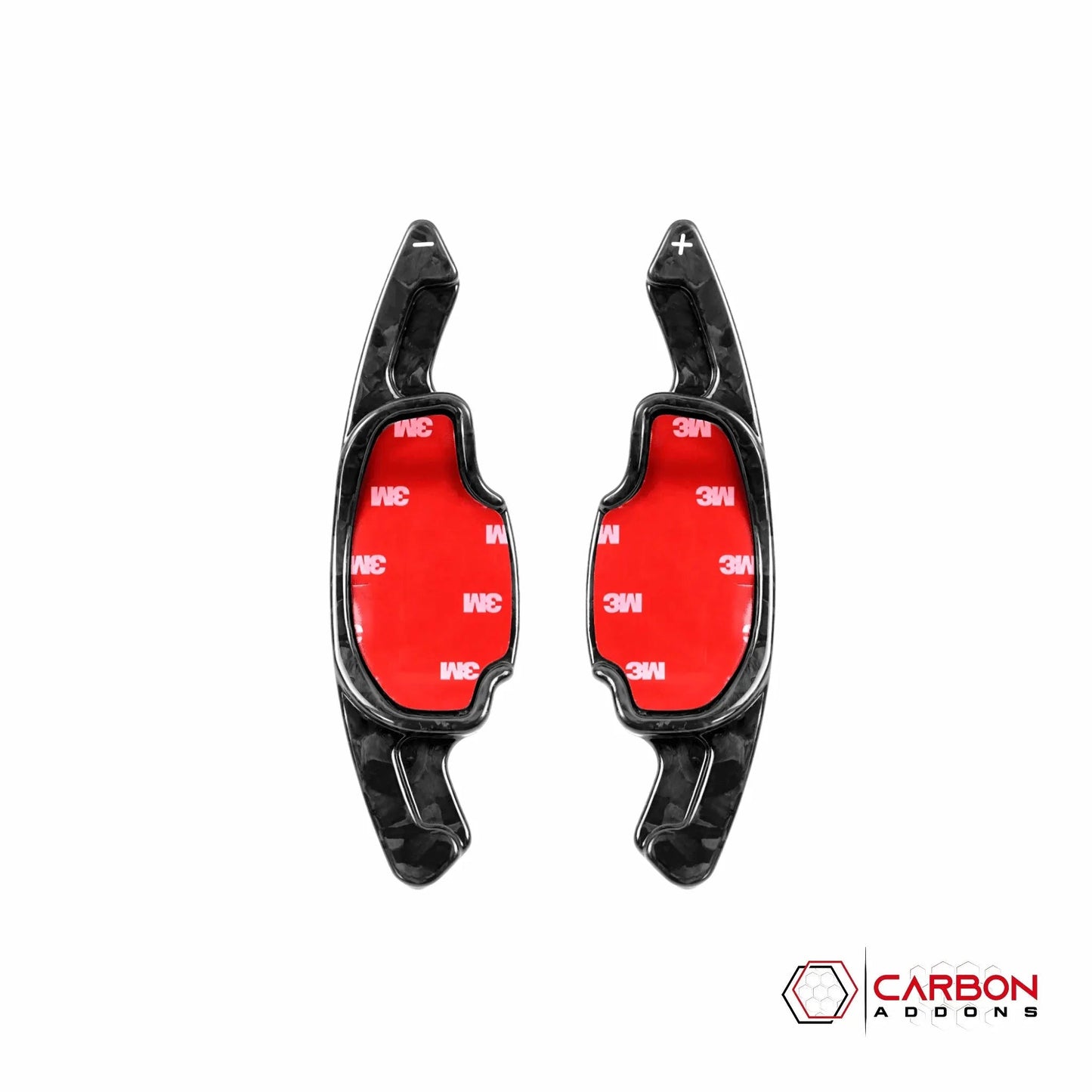 Real Carbon Fiber Paddle Shifter Extensions | 2012-2015 Chevy Camaro (5th Gen)