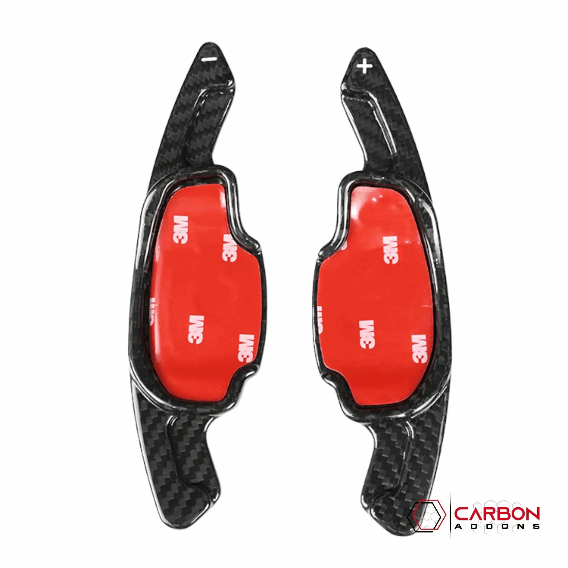 Real Carbon Fiber Paddle Shifter Extensions | 2012-2015 Chevy Camaro (5th Gen)