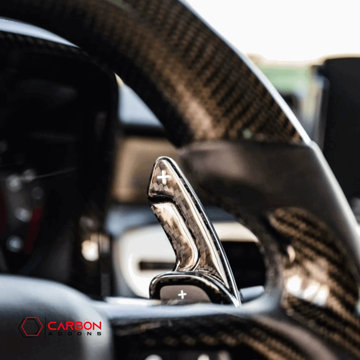 Carbon Fiber Paddle Shifter Extension | 2012-2015 Chevy 5th Gen Camaro