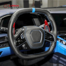 C8 Corvette Real Carbon Fiber Paddle Shifter Extensions | Steering Wheel Upgrade (2020–2026)