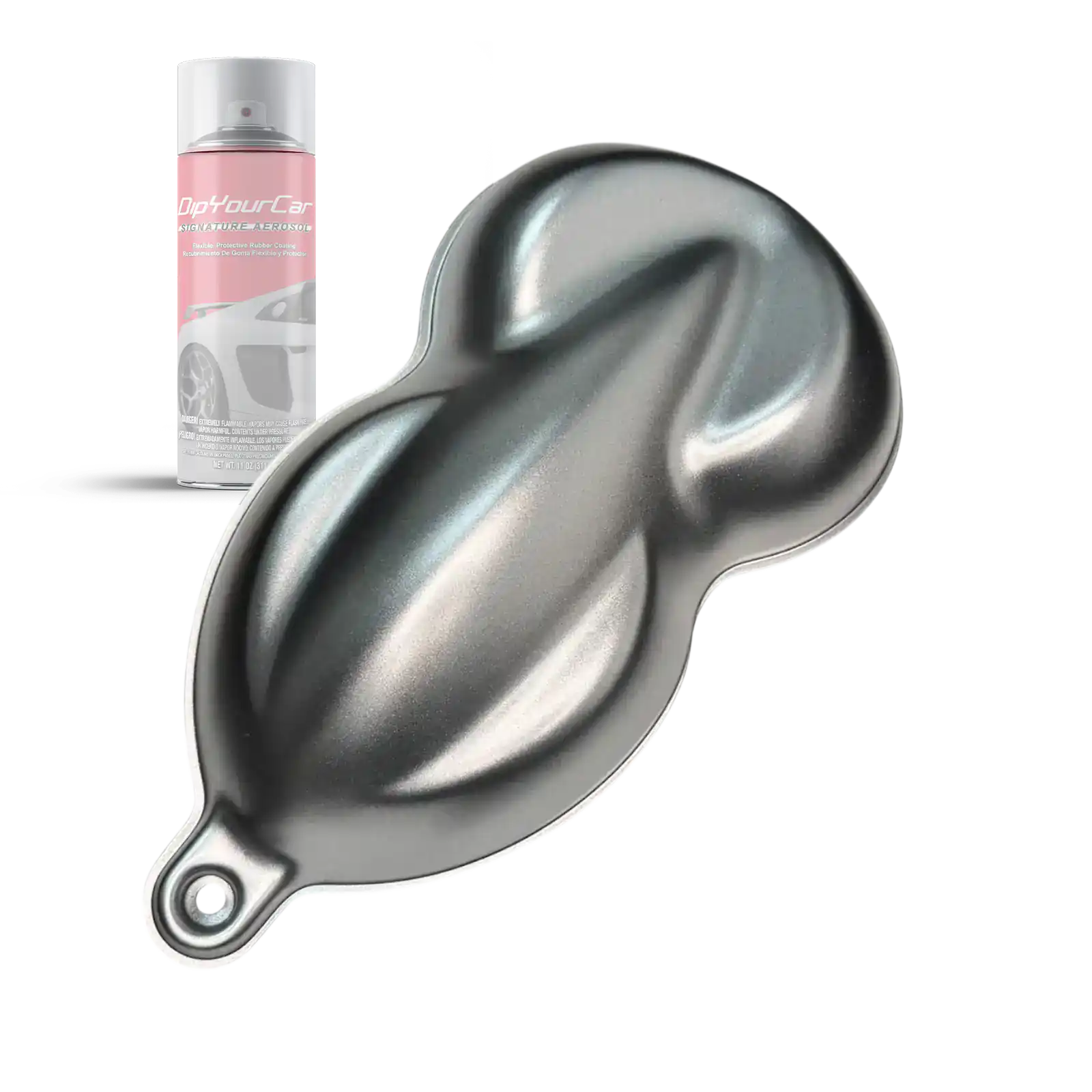 Carbon Silver TopCoat Aerosol