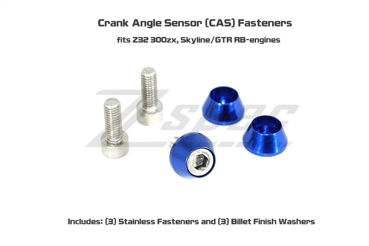 ZSPEC Crank Angle Sensor Bolts for Nissan Z32 300zx & Skyline GT-R, Stainless-Billet