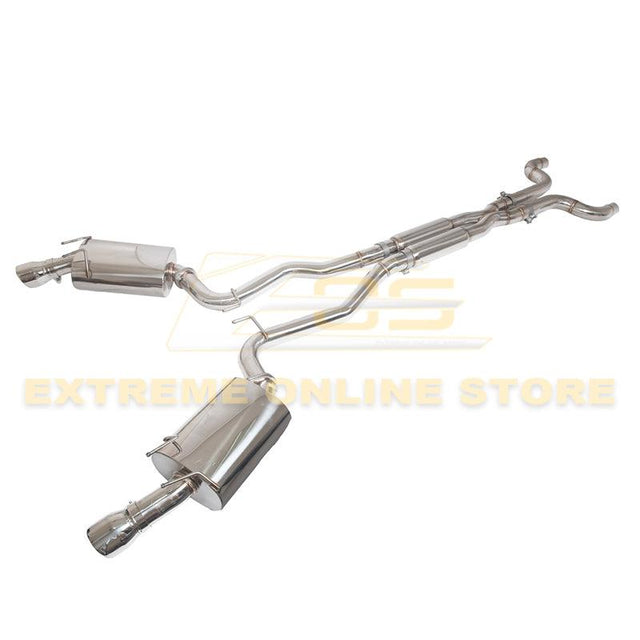 2010-15 Chevrolet Camaro Slant-Cut Cat Back Full Exhaust System