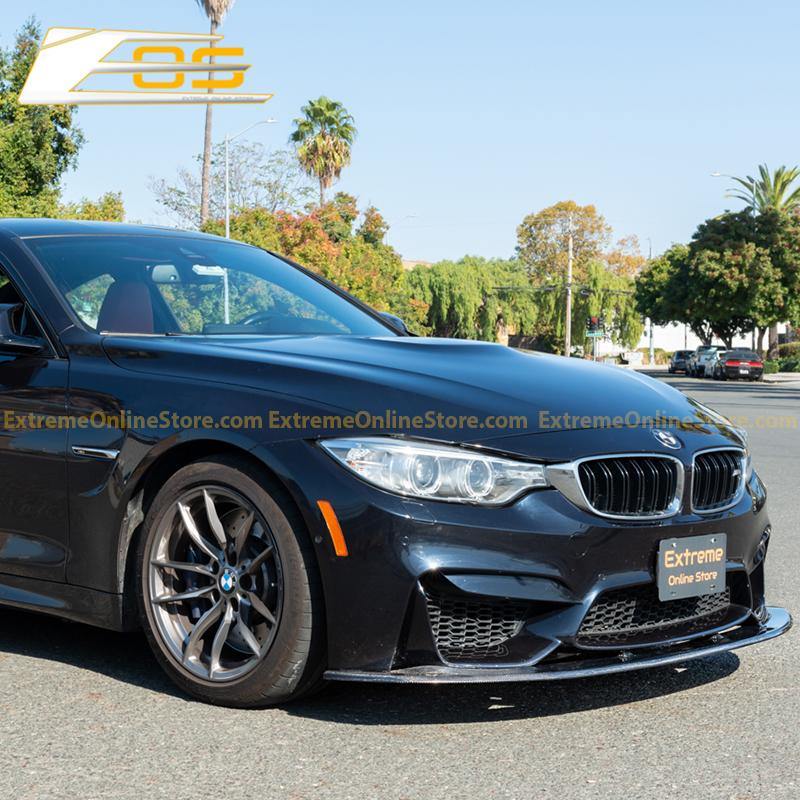 2015-20 BMW F82 M4 Carbon Fiber Front Splitter & Side Skirts