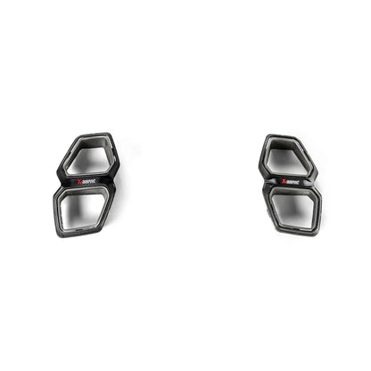 Akrapovic 23-24 BMW XM (G09) TwinPower Turbo V8 Hybrid Slip-On Race Line (Titanium) w/ Carbon Tips