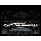 AWE Tuning 2020+ Chevrolet Corvette (C8) Track Edition Exhaust - Quad Diamond Black Tips
