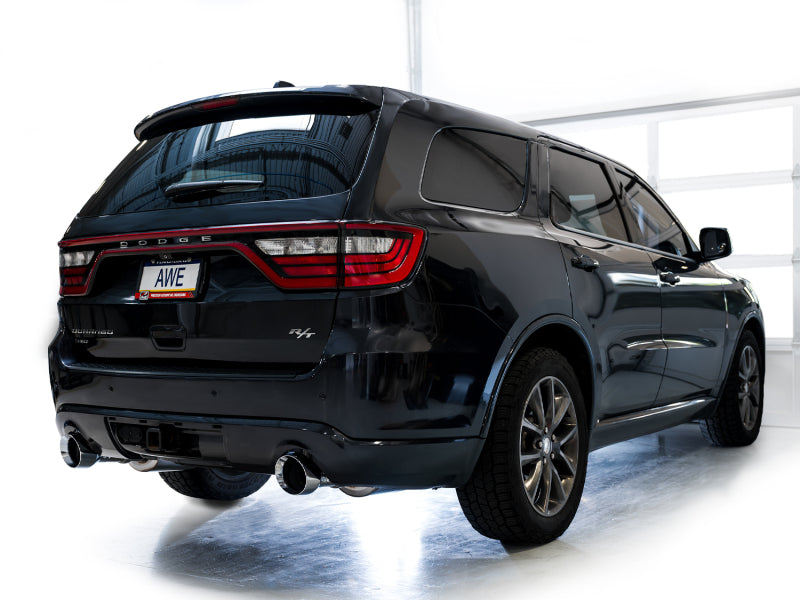 AWE Tuning 11-24 Dodge Durango 5.7L Touring Edition Exhaust w/ Chrome Silver Tips 3015-32575