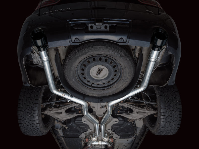 AWE Tuning 11-24 Dodge Durango 5.7L Track Edition Exhaust w/ Diamond Black Tips 3020-33575