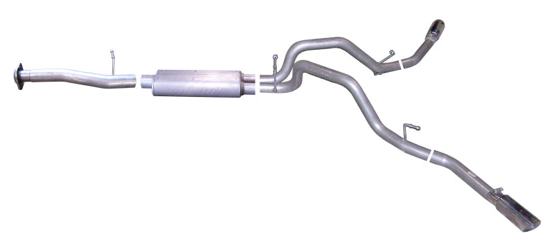 Gibson 07-09 Chevrolet Silverado 1500 LT 4.8L 2.25in Cat-Back Dual Extreme Exhaust - Stainless