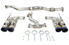 Invidia [11-14 WRX, 08-14 STI HatchBack] R400 Gemini Cat Back Exhaust With Titanium Tips | HS08ST5GM4ST