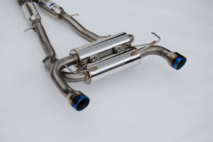 Invidia [2022+ Nissan Z] 70mm Gemini Cat Back Exhaust - Rolled TI Tips | HS22N4Z7GM1RTL