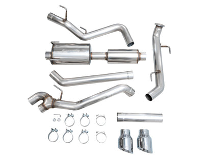 AWE Tuning AWE Exhaust for 4th Gen Toyota Tacoma Dual Chrome Silver Tips 3015-32254