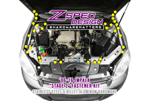 ZSPEC "Stage 2" Dress Up Bolts® Fastener Kit for '06-16 Chevy Impala, Stainless & Billet