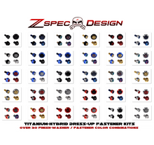 ZSPEC Hood Latch & Hinges Fasteners for '22+ Nissan Frontier D41, Titanium & Billet