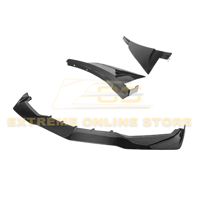 Chevrolet Corvette C7 ZR1 Carbon Fiber Front Lip Splitter & Side Winglet