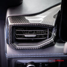 Real Carbon Fiber Driver Side Dashboard Trim Cover for 2024+ Ford Mustang