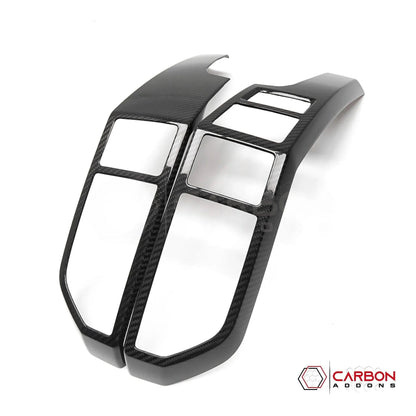 F150 2015-2020 Dashboard Center AC Vent Trim Hard Carbon Fiber Cover