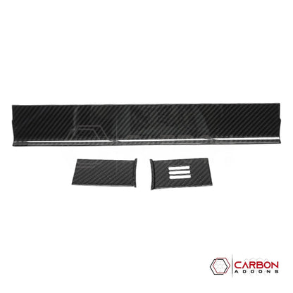 Real Carbon Fiber Dashboard Trim Cover For F150 2015-2020