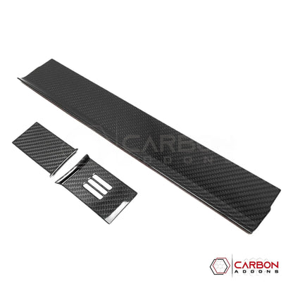 F150 2015-2020 Dashboard Trim Hard Carbon Fiber Cover