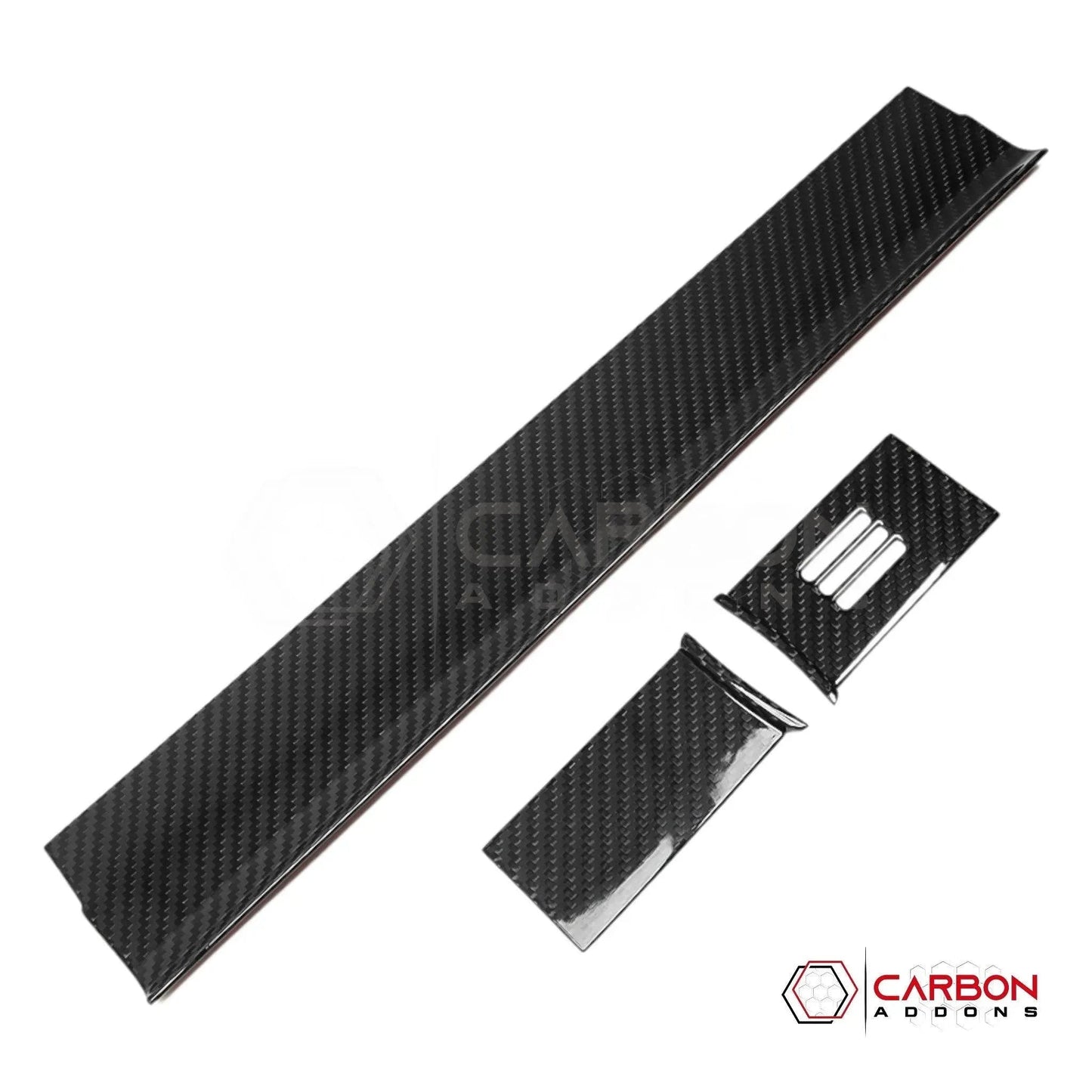 F150 2015-2020 Dashboard Trim Hard Carbon Fiber Cover