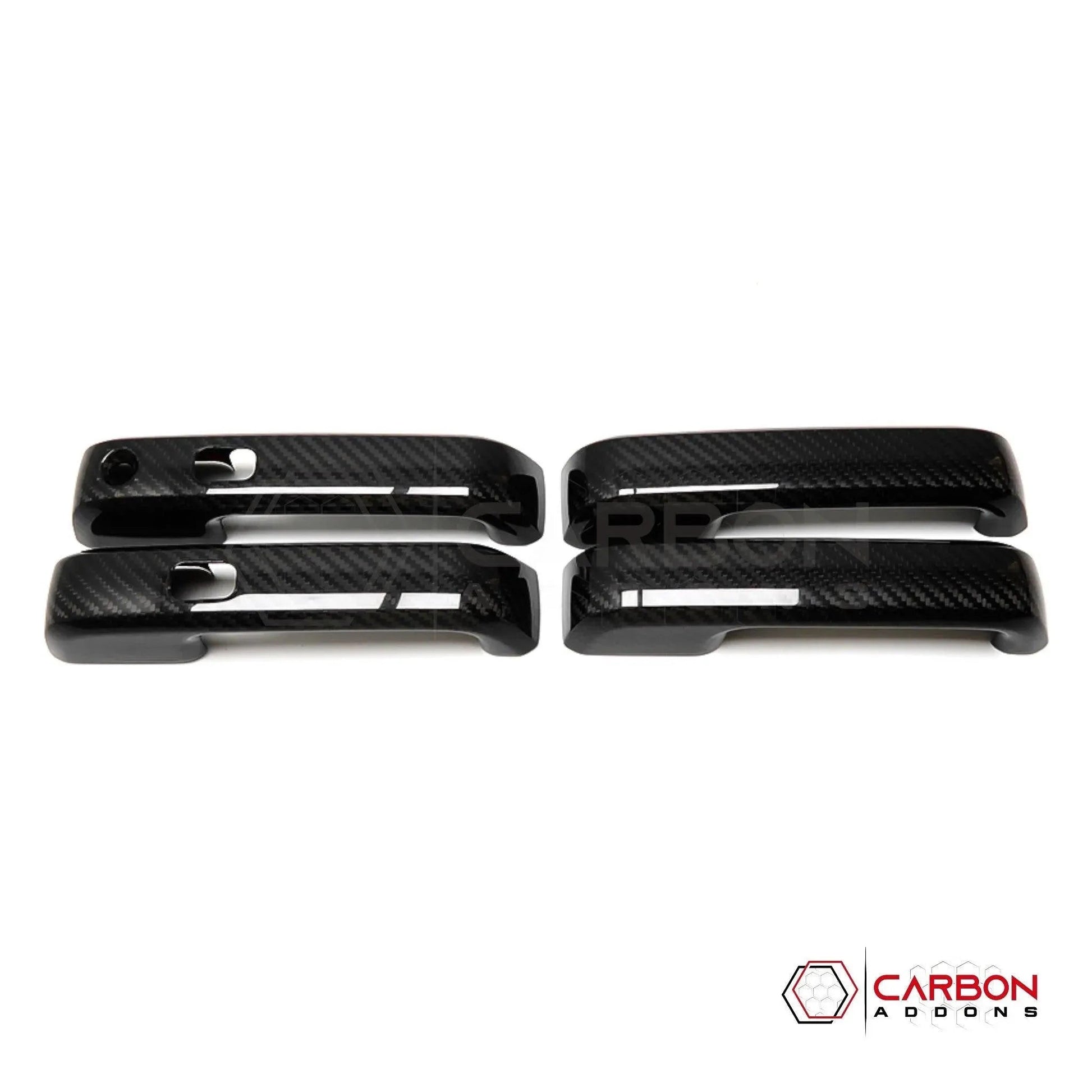 F150 2015-2020 Exterior Door Handle Hard Carbon Fiber Cover