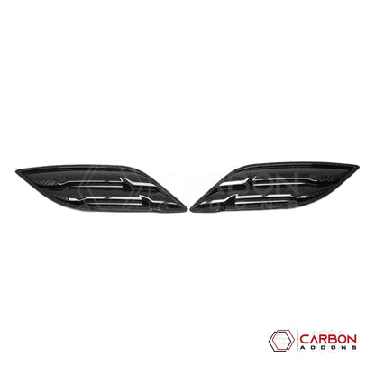 F150 2015-2020 Fender Vents Hard Carbon Fiber Cover