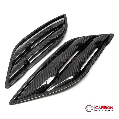 F150 2015-2020 Fender Vents Hard Carbon Fiber Cover
