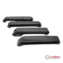 F150 2015-2020 Interior Door Handle Hard Carbon Fiber Cover