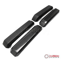 F150 2015-2020 Interior Door Handle Hard Carbon Fiber Cover