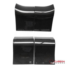 F150 2015-2020 Interior Door Handle Trim Hard Carbon Fiber Cover
