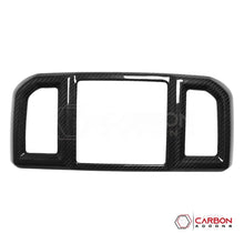 F150 2015-2020 Rear Seat AC Vent Trim Hard Carbon Fiber Cover