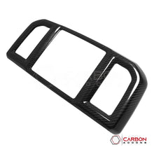 F150 2015-2020 Rear Seat AC Vent Trim Hard Carbon Fiber Cover