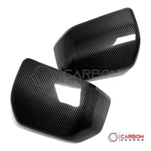 Real Carbon Fiber Rear View Mirror Cover For F150 2015-2020
