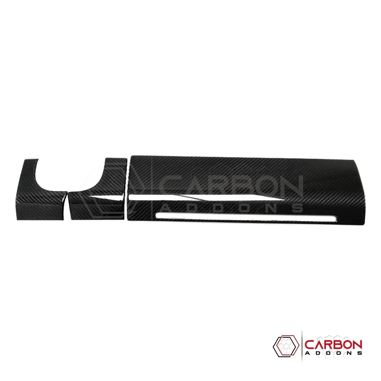 Real Carbon Fiber Dashboard & Glove Box Covers for 2021+ Ford F-150