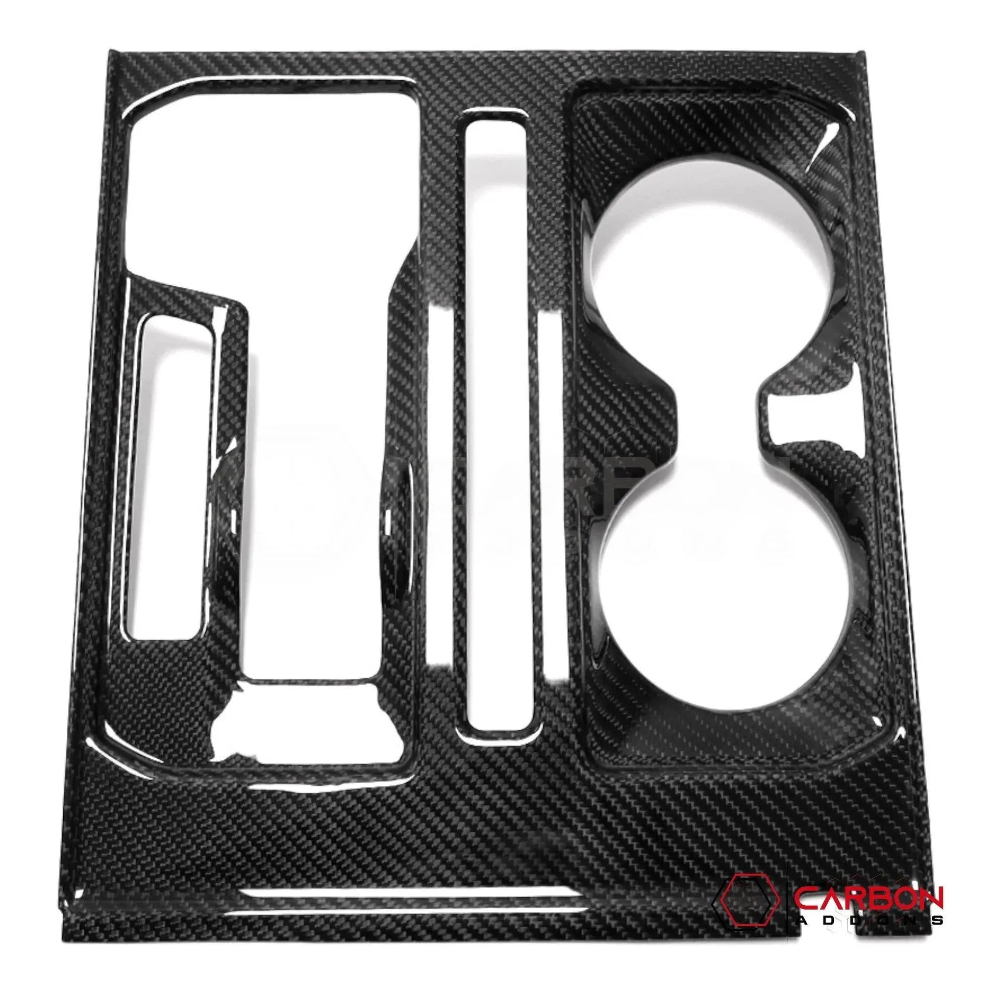 F150 2021-Up Center Console Hard Carbon Fiber Cover