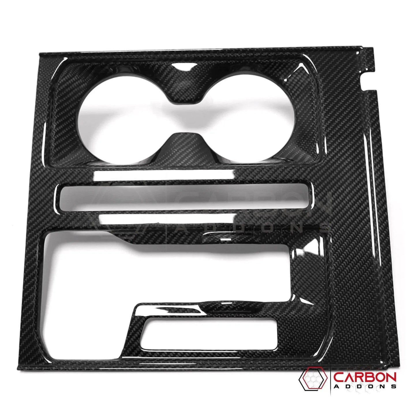 F150 2021-Up Center Console Hard Carbon Fiber Cover