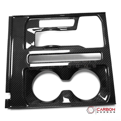 F150 2021-Up Center Console Hard Carbon Fiber Cover