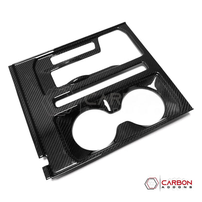 F150 2021-Up Center Console Hard Carbon Fiber Cover