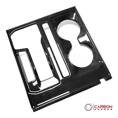 F150 2021-Up Center Console Hard Carbon Fiber Cover