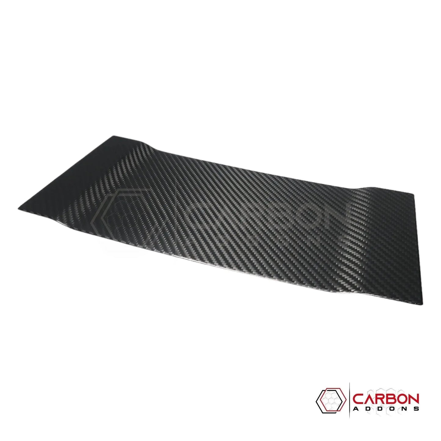 Real Carbon Fiber Wireless Charger & Coin Tray Cover for 2021+ Ford F-150