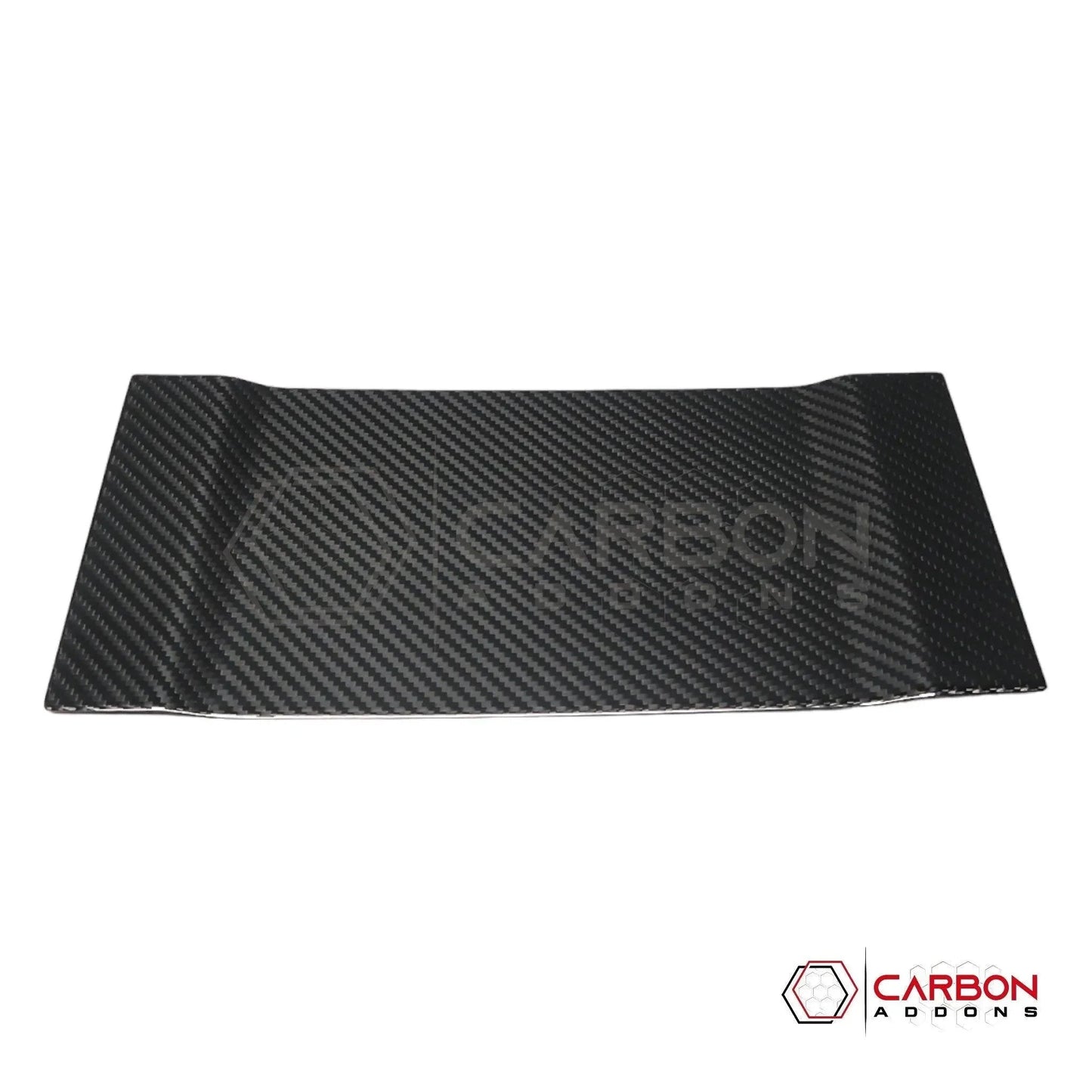 Real Carbon Fiber Wireless Charger & Coin Tray Cover for 2021+ Ford F-150
