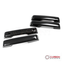 F150 2021-Up Exterior Door Handles Hard Carbon Fiber Covers