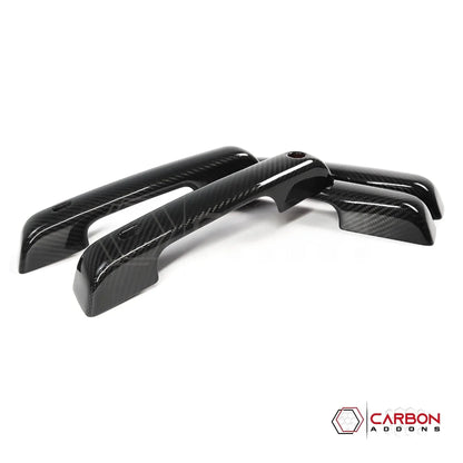 Real Carbon Fiber Exterior Door Handle Covers for 2021+ Ford F-150