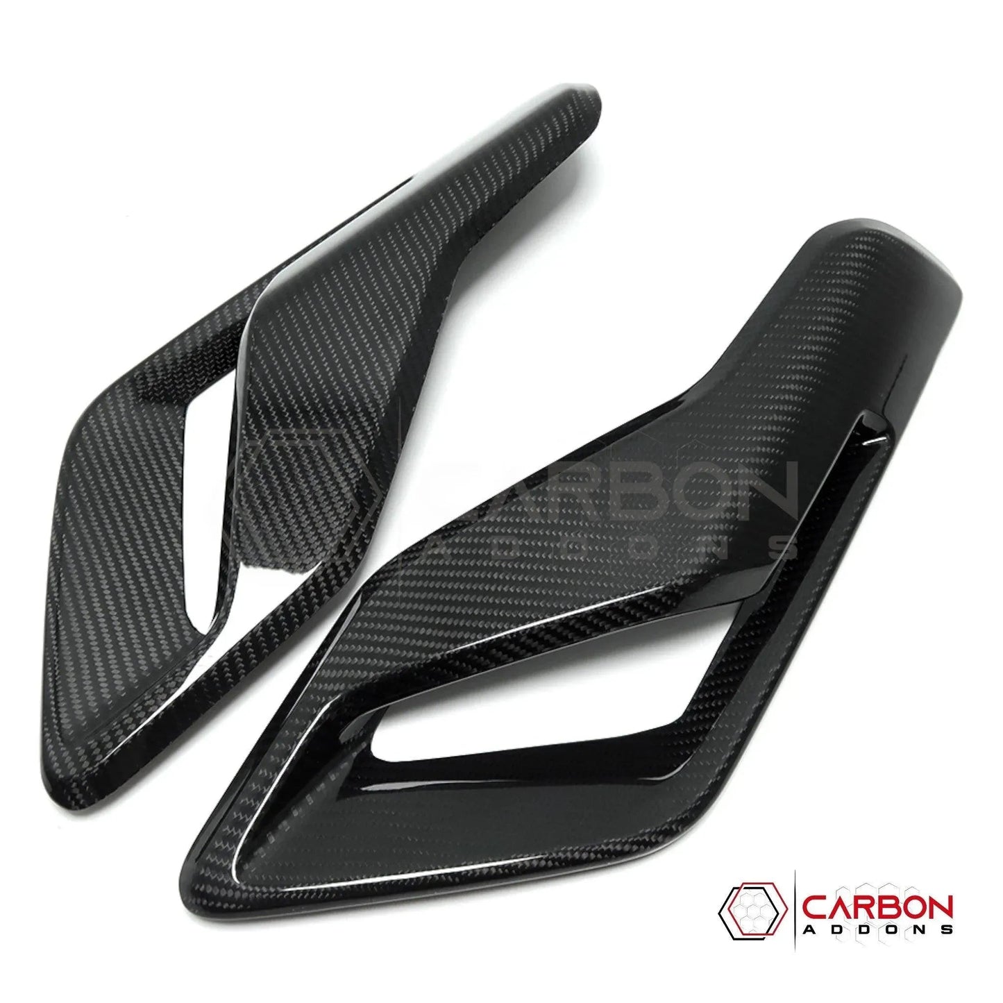 F150 2021-Up Fender Vents Hard Carbon Fiber Cover